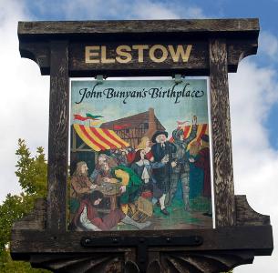 Elstow village sign September 2007